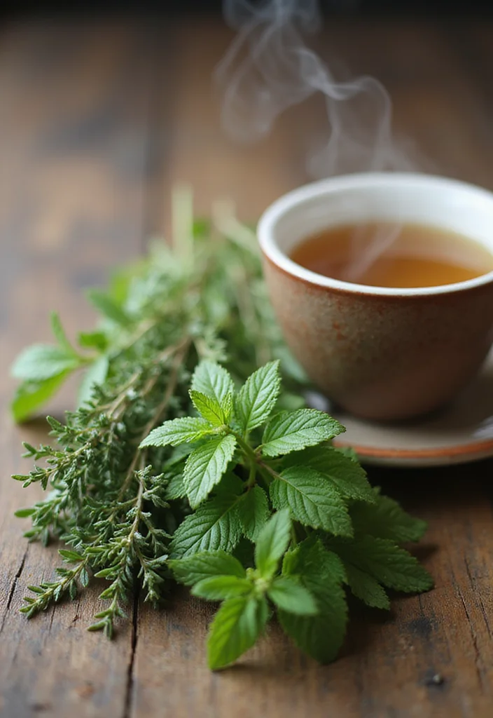 11 Natural Remedies for Baby Throat Pain That Will Bring Instant Relief! - 9. Fresh Herbal Soothers