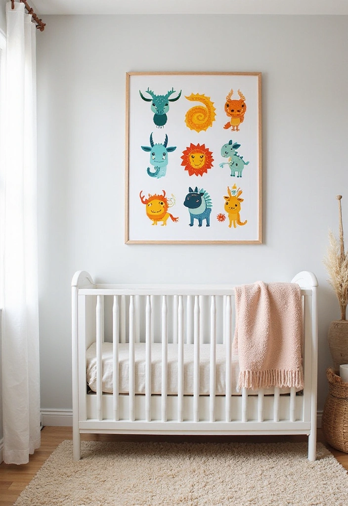 13 Personalized Nursery Art Ideas That Will Make Your Baby's Room One-of-a-Kind! - 11. Personalized Zodiac Art