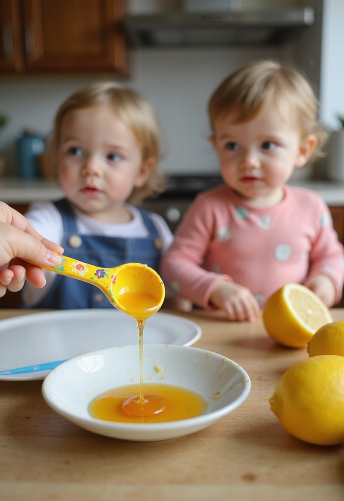 14 Home Remedies to Relieve Baby Cold Symptoms You Never Knew Existed! (Look at #7!) - 8. Honey and Lemon Cough Syrup