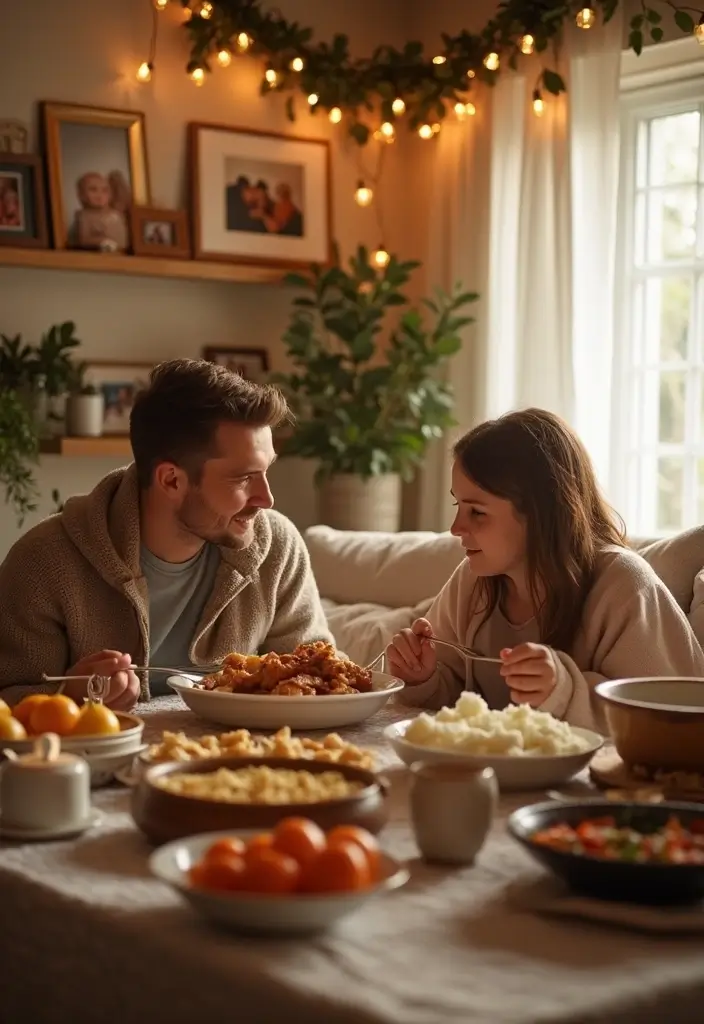 14 Joyful Naming Ceremony Ideas That Will Celebrate Your Baby’s Arrival Like Never Before! - 2. Cozy Home Gathering