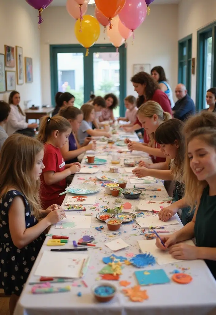 14 Joyful Naming Ceremony Ideas That Will Celebrate Your Baby’s Arrival Like Never Before! - 6. Creative Arts and Crafts