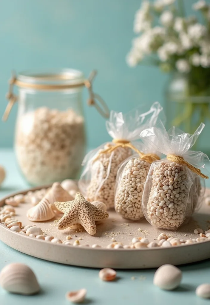 15 Coastal Baby Shower Decorations That Will Make Waves with Guests (You Won't Believe #7!) - 11. Ocean-Inspired Favors