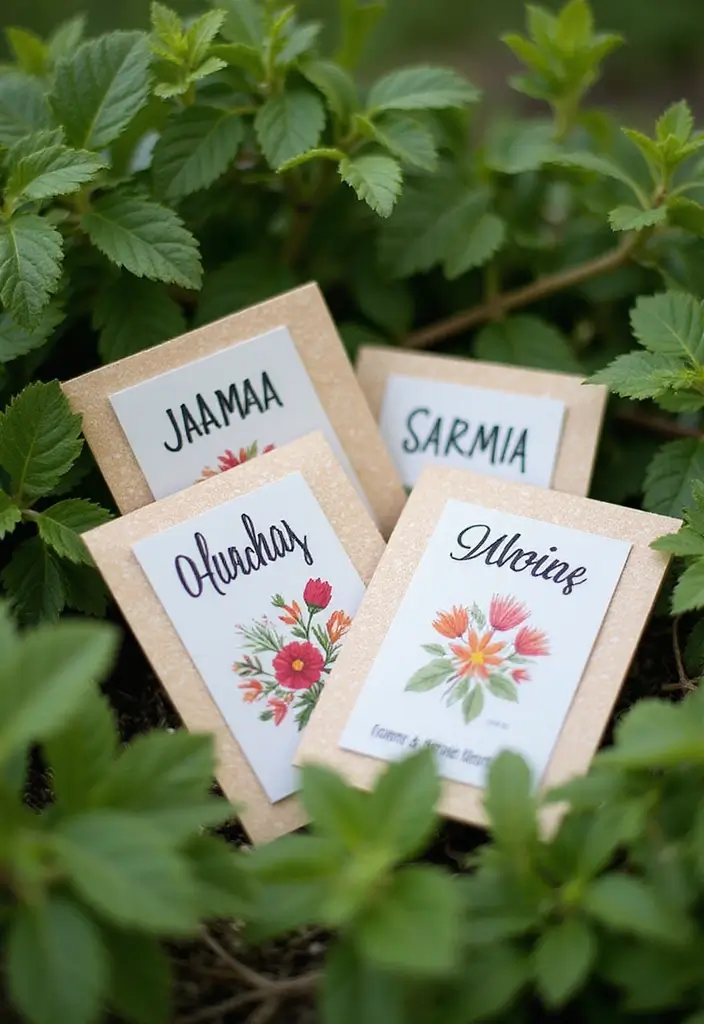 16 Budget-Friendly Return Gifts for Baby Showers That Look Expensive (You Won’t Believe #8!) - 1. Personalized Seed Packets