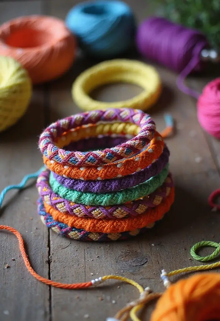 16 Budget-Friendly Return Gifts for Baby Showers That Look Expensive (You Won’t Believe #8!) - 12. DIY Friendship Bracelets
