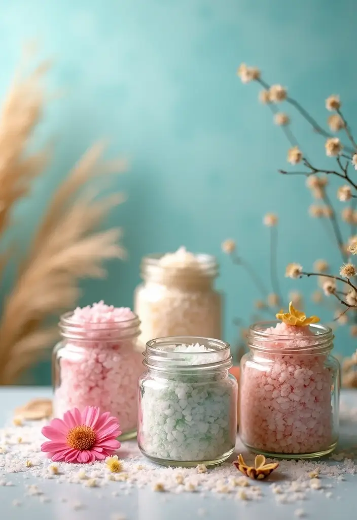 16 Budget-Friendly Return Gifts for Baby Showers That Look Expensive (You Won’t Believe #8!) - 3. DIY Bath Salts