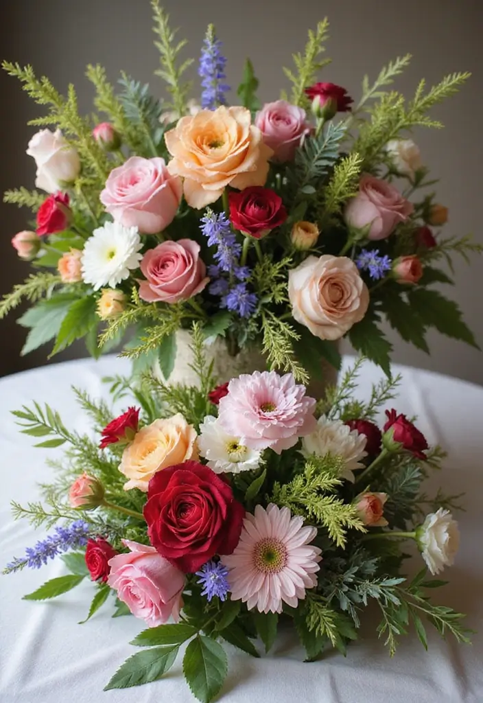 17 Floral Baby Shower Theme Ideas That Will Make Your Event Unforgettable! - 10. Seasonal Flower Arrangements