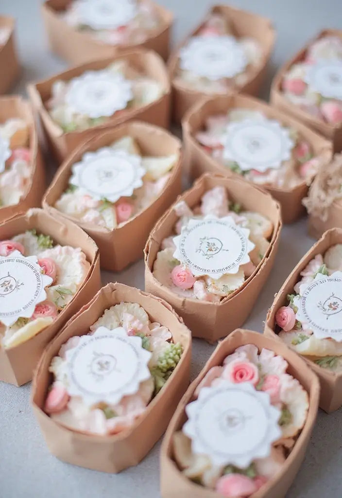 17 Floral Baby Shower Theme Ideas That Will Make Your Event Unforgettable! - 12. Floral Perfumed Favors