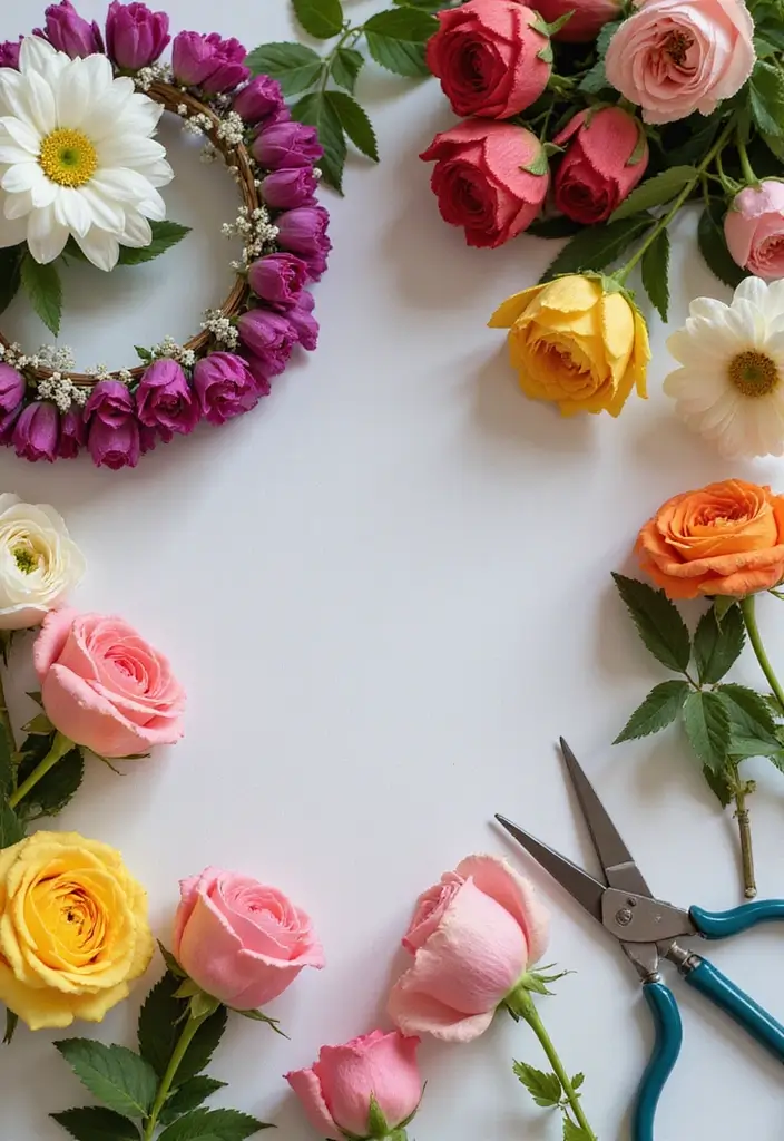 17 Floral Baby Shower Theme Ideas That Will Make Your Event Unforgettable! - 17. Flower Crown Making Station