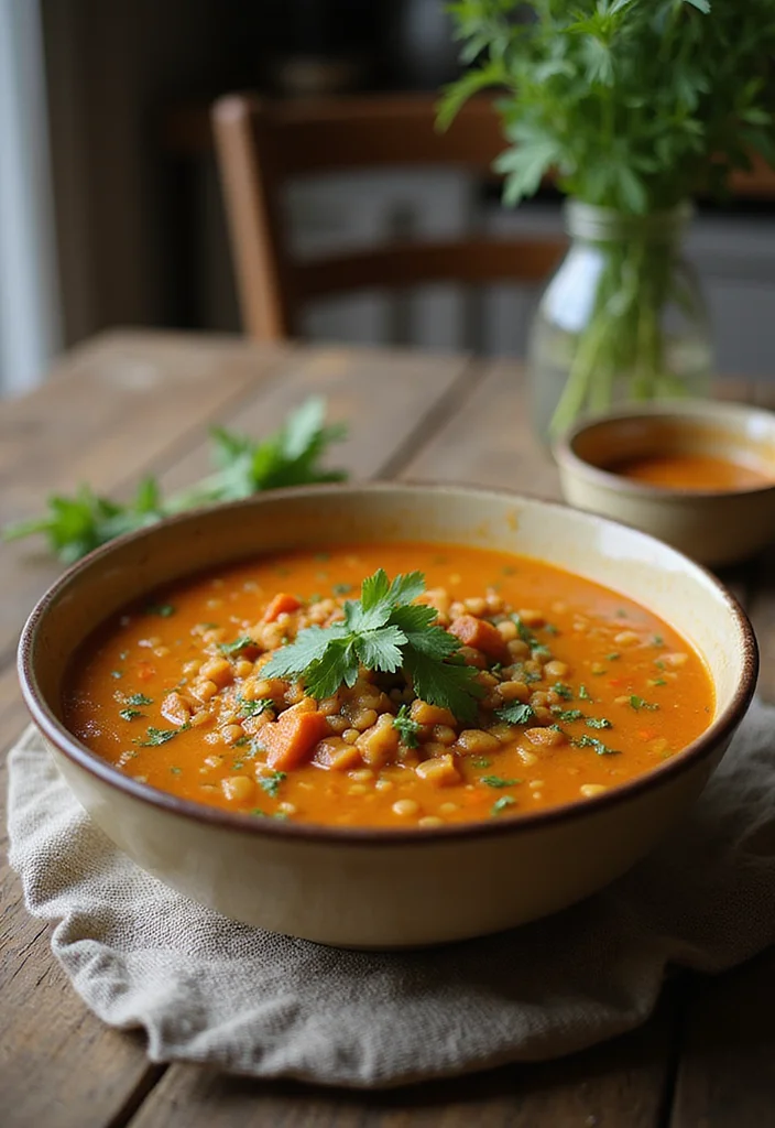 20 Best Iron-Rich Baby Foods That Are Super Nutrient-Dense (#15 Will Surprise You!) - 14. Curry Lentil Soup