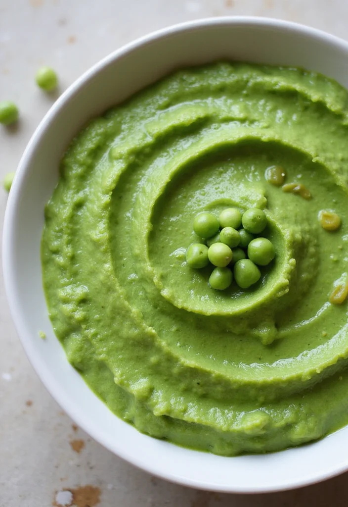 20 Best Iron-Rich Baby Foods That Are Super Nutrient-Dense (#15 Will Surprise You!) - 16. Green Pea Puree