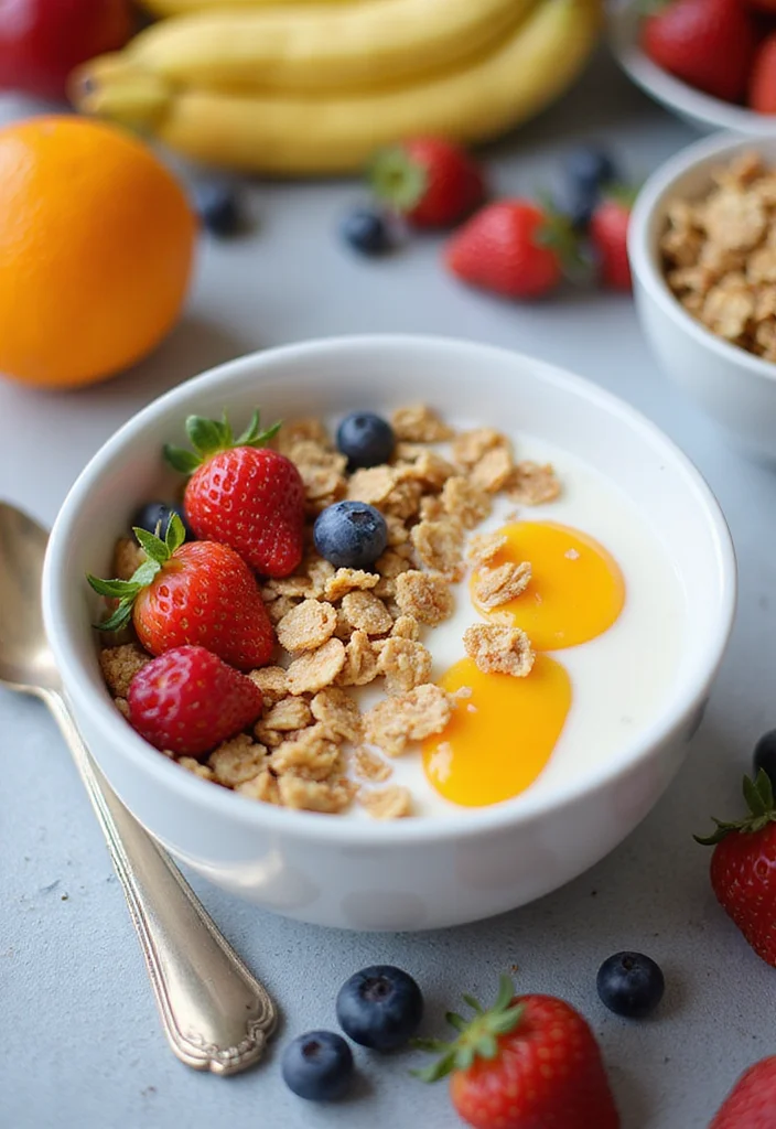 20 Best Iron-Rich Baby Foods That Are Super Nutrient-Dense (#15 Will Surprise You!) - 19. Yogurt with Iron-Fortified Granola