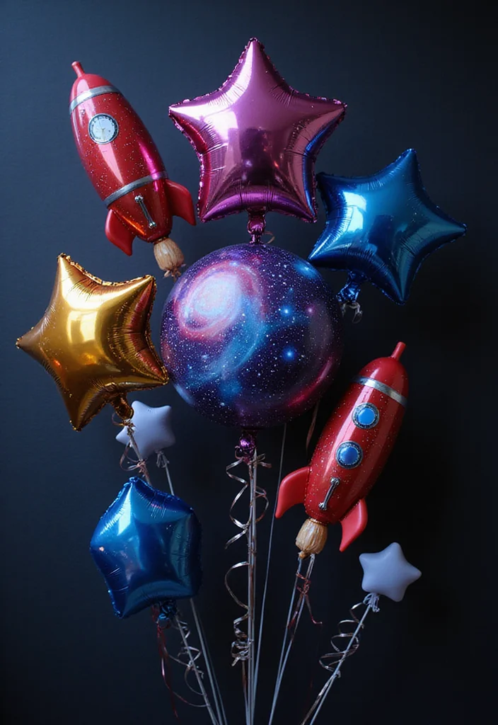 20 Epic Balloon Theme Ideas for Kids' Birthdays That Will Make Planning a Breeze! - 19. Galaxy Guardians
