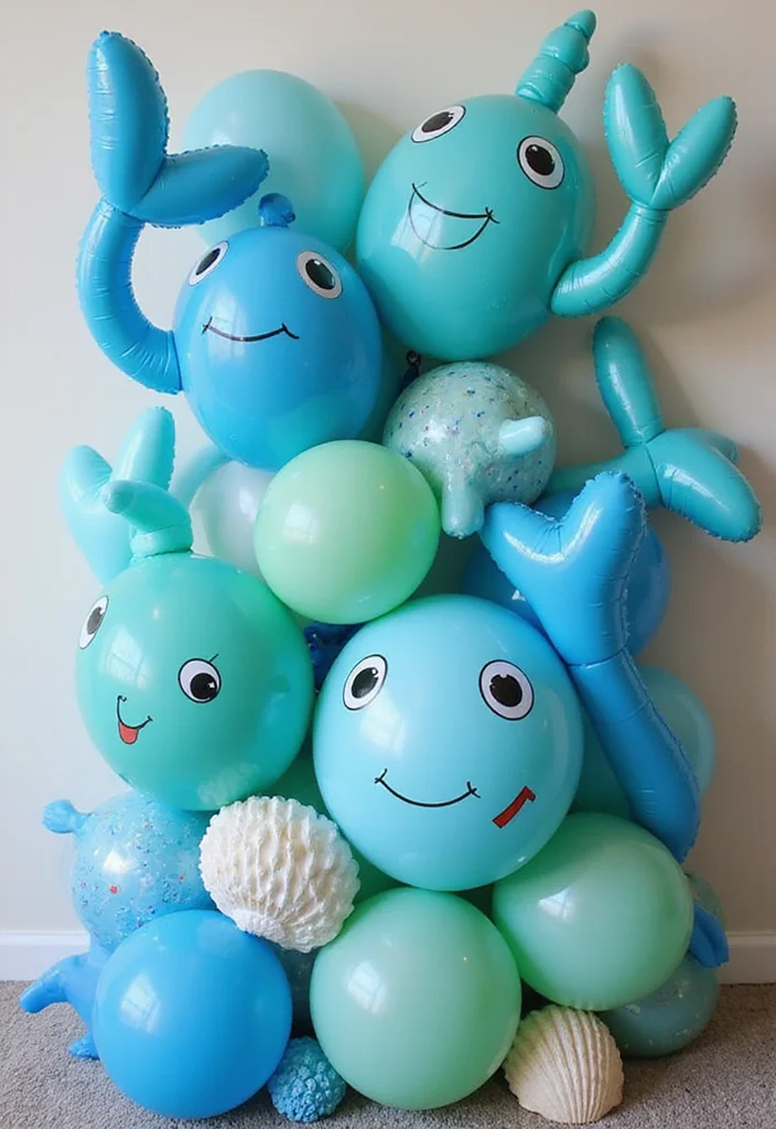 20 Epic Balloon Theme Ideas for Kids' Birthdays That Will Make Planning a Breeze! - 2. Under the Sea Adventure