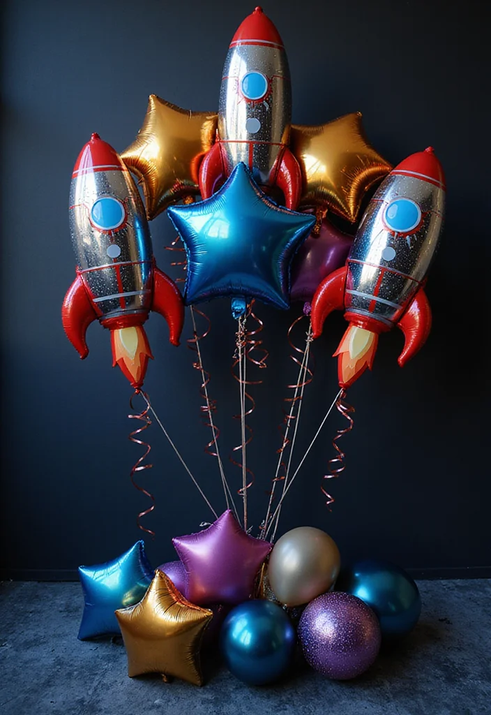 20 Epic Balloon Theme Ideas for Kids' Birthdays That Will Make Planning a Breeze! - 5. Space Odyssey