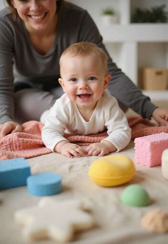 20 Interactive Playtime Activities for Babies That Strengthen Your Bond (Don't Miss #12!) - 1. Sensory Play with Textured Materials