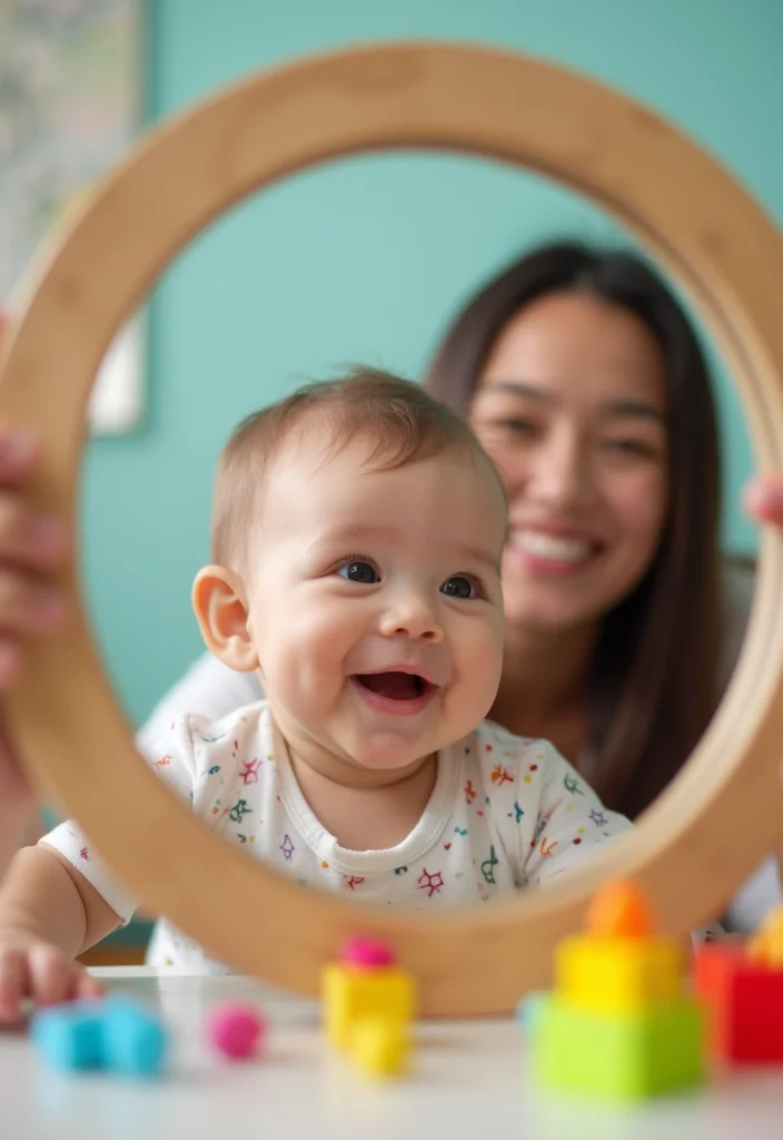 20 Interactive Playtime Activities for Babies That Strengthen Your Bond (Don't Miss #12!) - 2. Mirror Magic