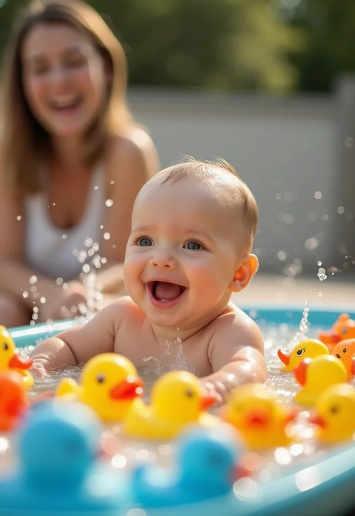 20 Interactive Playtime Activities for Babies That Strengthen Your Bond (Don't Miss #12!) - 3. Water Play Adventures