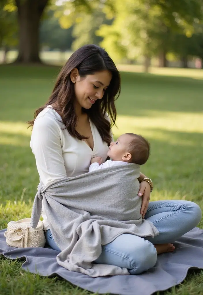 20 Must-Have Items for Your Pregnancy Registry That You'll Absolutely Love! - 16. Nursing Cover