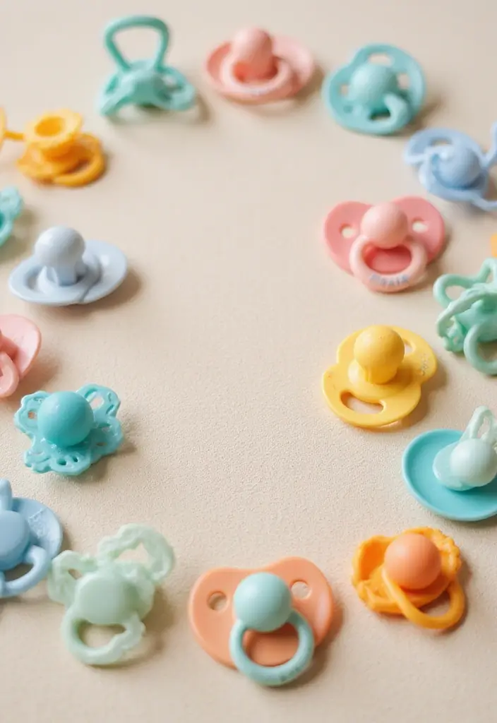 20 Must-Have Items for Your Pregnancy Registry That You'll Absolutely Love! - 9. Pacifiers and Teething Toys
