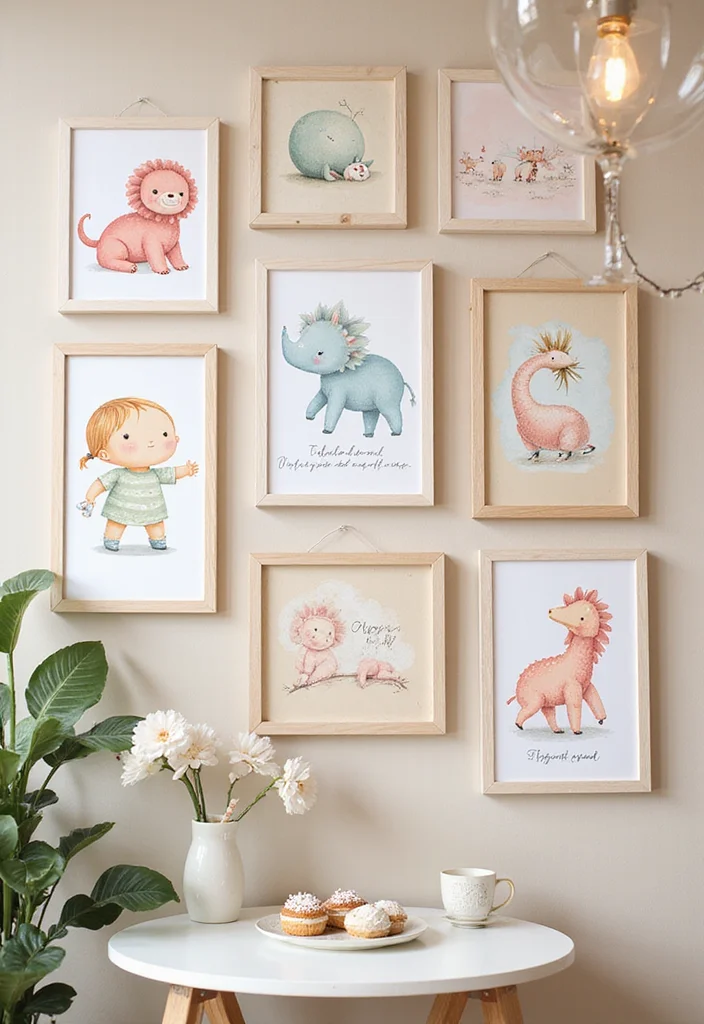 20 Stunning Decorating Ideas for Your Virtual Baby Shower (Guests Will Be Amazed!) - 15. DIY Baby Shower Signs