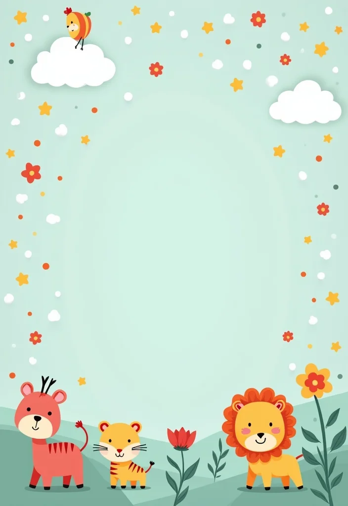 20 Stunning Decorating Ideas for Your Virtual Baby Shower (Guests Will Be Amazed!) - 2. Themed Zoom Backgrounds