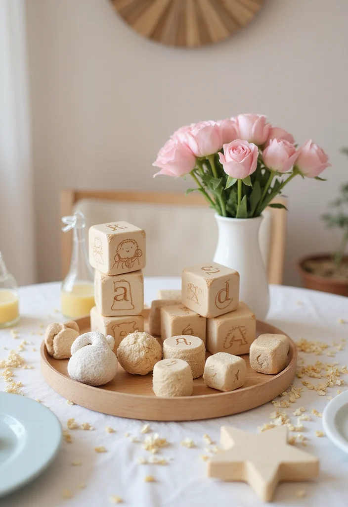 20 Stunning Decorating Ideas for Your Virtual Baby Shower (Guests Will Be Amazed!) - 4. Creative Centerpieces