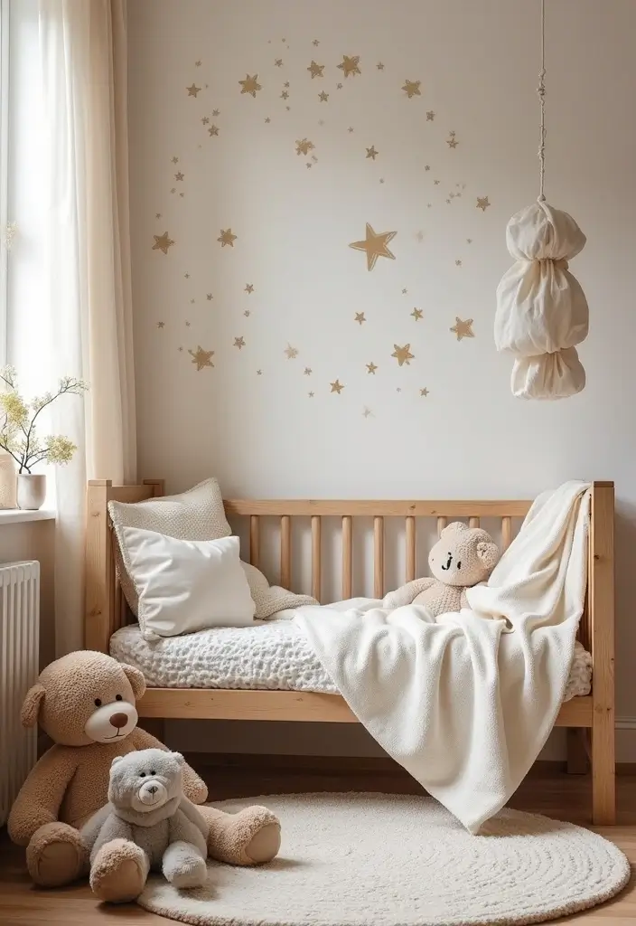 20 Twinkle Twinkle Little Star Baby Shower Ideas That Will Make You Shine Bright! - 12. Celestial Nursery Inspiration