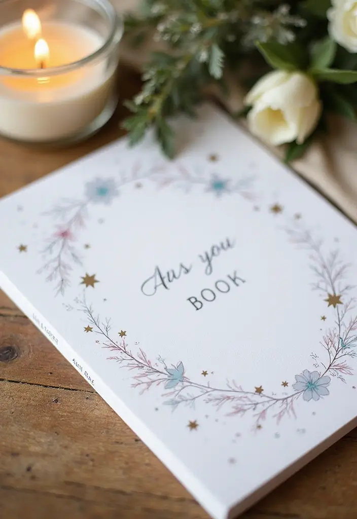 20 Twinkle Twinkle Little Star Baby Shower Ideas That Will Make You Shine Bright! - 19. Starry Night Wishes Book