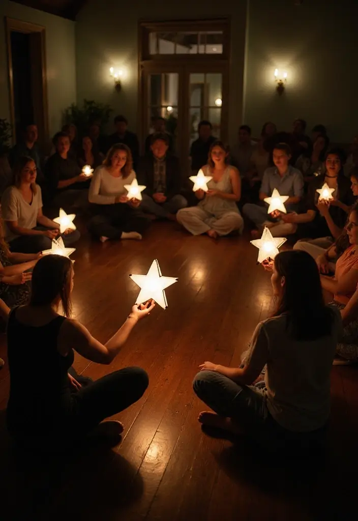 20 Twinkle Twinkle Little Star Baby Shower Ideas That Will Make You Shine Bright! - 20. Closing Ceremony with Starry Blessings