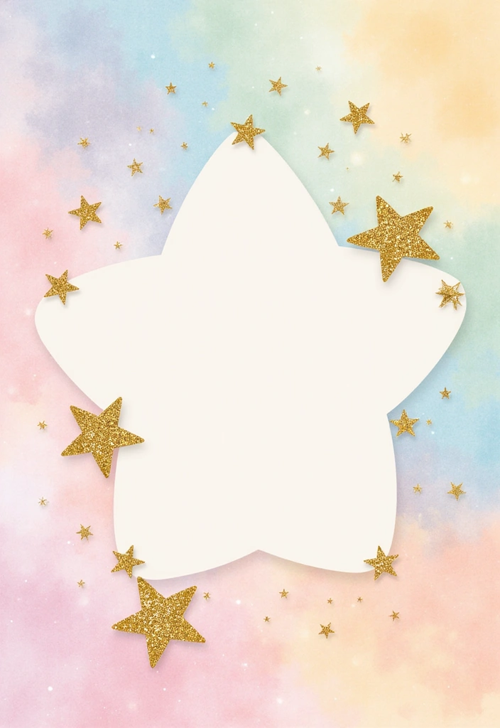 20 Twinkle Twinkle Little Star Baby Shower Ideas That Will Make You Shine Bright! - 5. Star-Themed Invitations