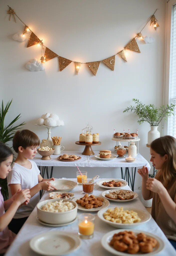 20 Whimsical Baby Birthday Inspirations with Clouds, Stars & Balloons (You’ll Love #3!) - 19. Magical Milestones