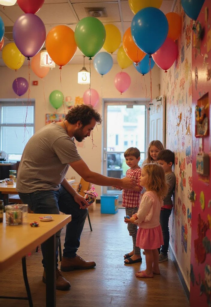 20 Whimsical Baby Birthday Inspirations with Clouds, Stars & Balloons (You’ll Love #3!) - 5. Balloon Animal Adventure