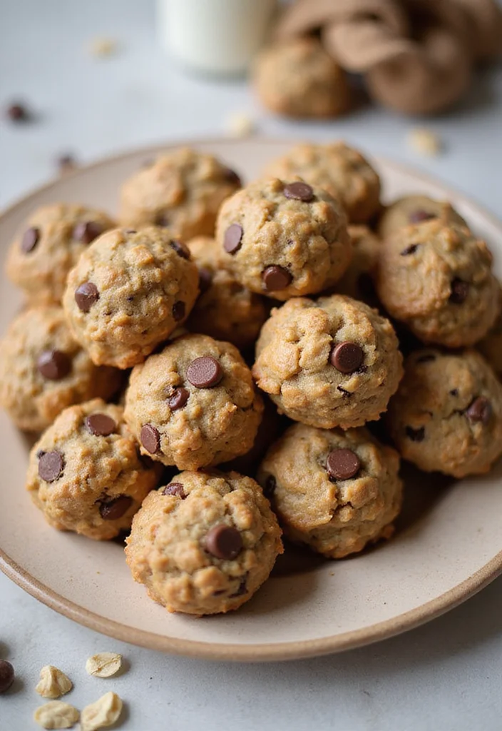22 Budget Baby Shower Snacks That Are Delicious and Easy on Your Wallet (You Won't Believe #15!) - 16. Oatmeal Cookie Bites