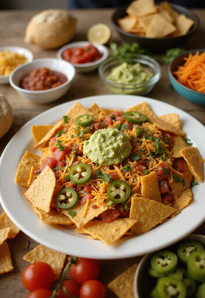 22 Budget Baby Shower Snacks That Are Delicious and Easy on Your Wallet (You Won't Believe #15!) - 17. Nacho Bar