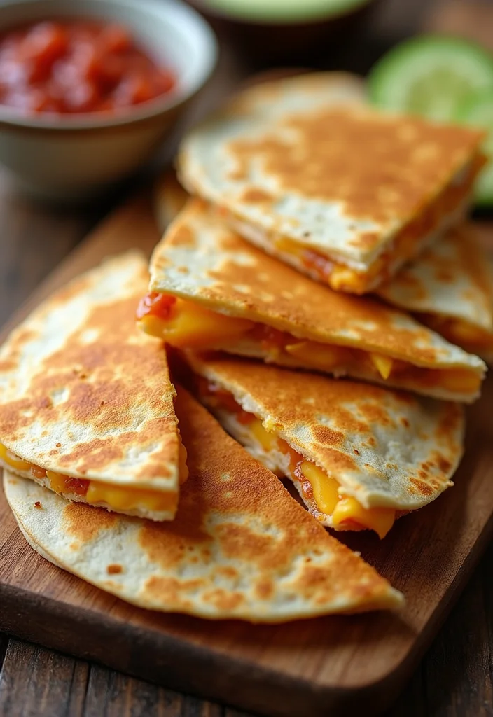 22 Budget Baby Shower Snacks That Are Delicious and Easy on Your Wallet (You Won't Believe #15!) - 19. Cheese Quesadillas