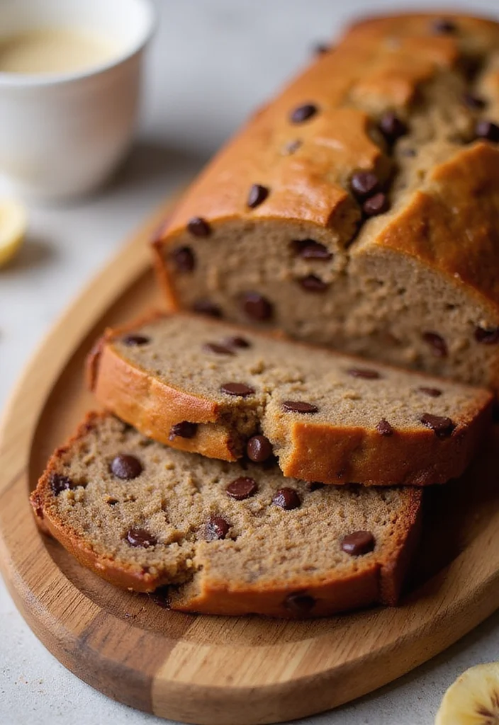 22 Budget Baby Shower Snacks That Are Delicious and Easy on Your Wallet (You Won't Believe #15!) - 22. Chocolate Chip Banana Bread