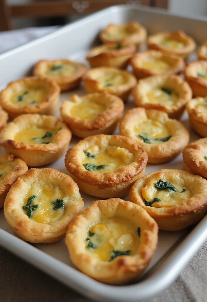 22 Budget Baby Shower Snacks That Are Delicious and Easy on Your Wallet (You Won't Believe #15!) - 3. Mini Quiches