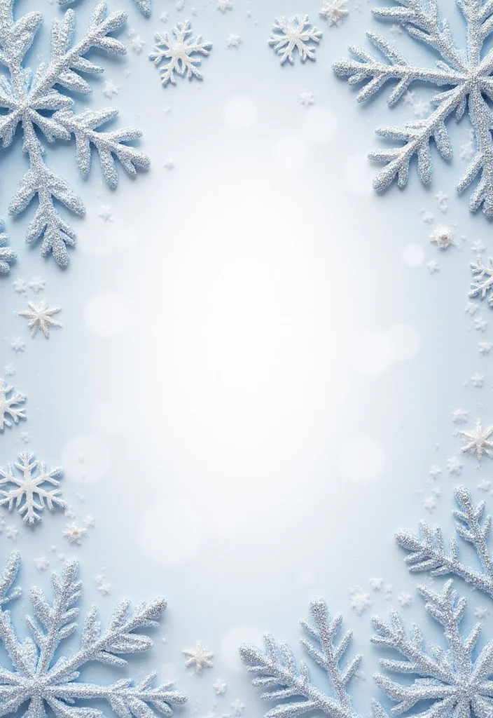 25 Enchanting Snowflake Princess Baby Shower Ideas That Will Melt Your Heart (Especially #14!) - 1. Snowflake-Inspired Invitations