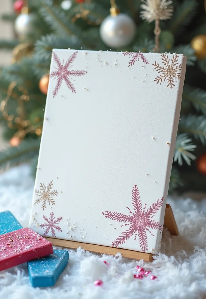 25 Enchanting Snowflake Princess Baby Shower Ideas That Will Melt Your Heart (Especially #14!) - 23. Winter-Themed Guest Book