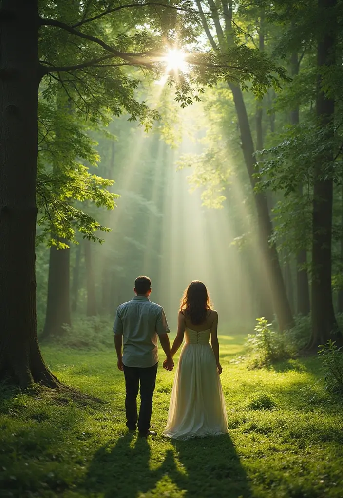 25 Stunning Pregnancy Couples Photo Shoot Ideas That Will Leave You Breathless! - 3. Nature’s Embrace