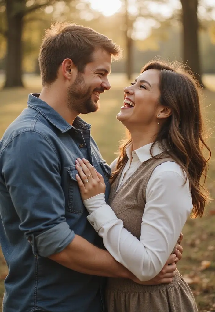 25 Stunning Pregnancy Couples Photo Shoot Ideas That Will Leave You Breathless! - 9. Candid Moments