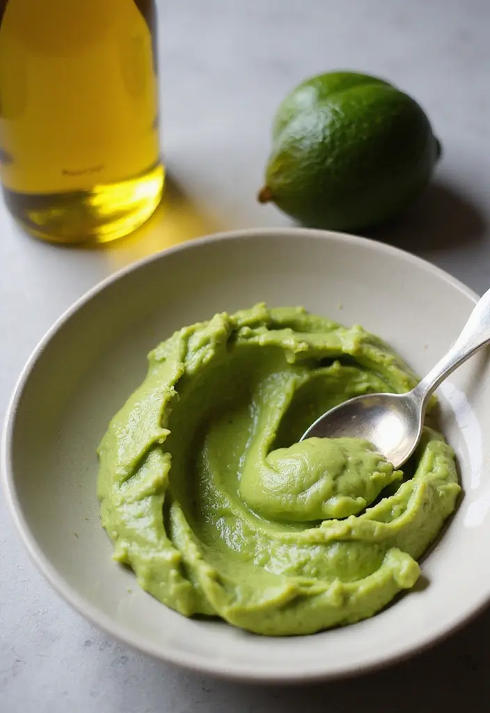 9 DIY Hair Masks for Postpartum Hair Loss That You Can Make at Home (Don't Miss #6!) - 1. Avocado & Olive Oil Mask