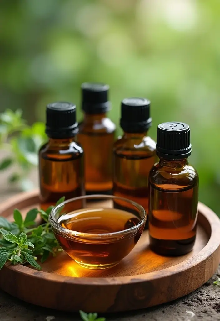 9 DIY Hair Masks for Postpartum Hair Loss That You Can Make at Home (Don't Miss #6!) - 9. Essential Oils & Carrier Oil Blend