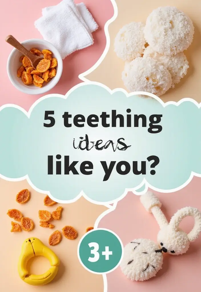 Are Baby Teethers Dangerous? 7 Essential Tips Every Parent Should Know! - 7. Get Creative with Teething Relief