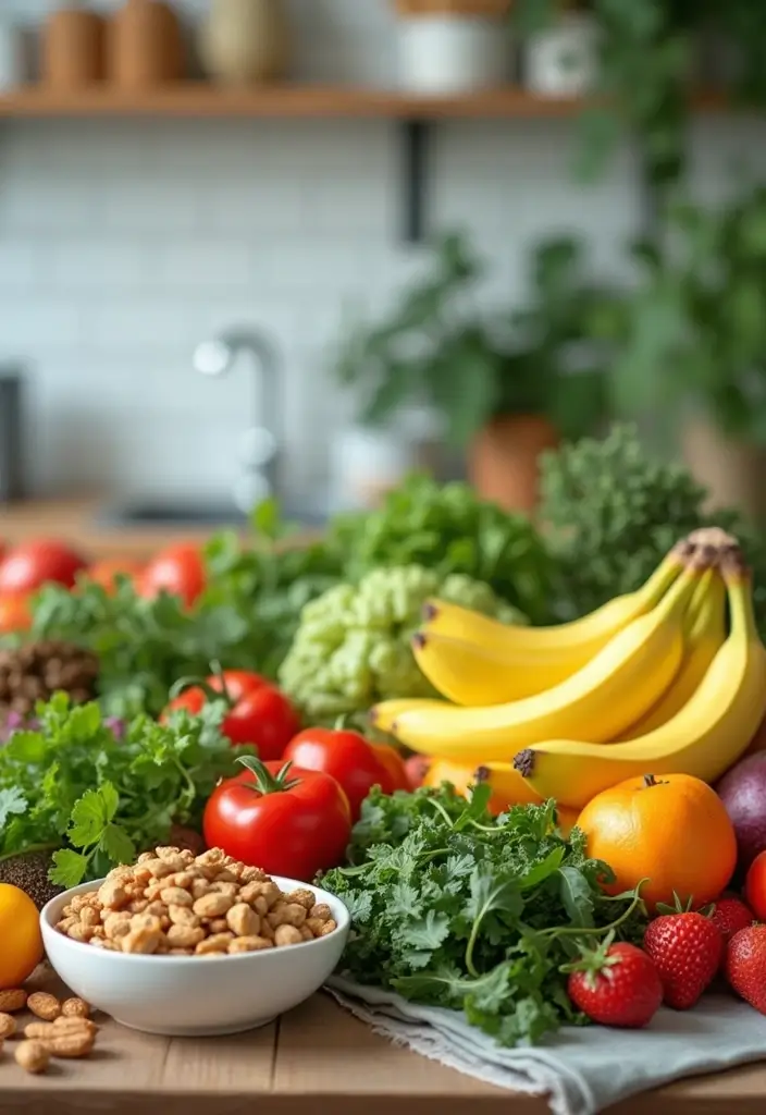 How to Eliminate Annoying Nighttime Leg Cramps While Pregnant (And Sleep Like a Baby!) - Balanced Diet with Key Nutrients