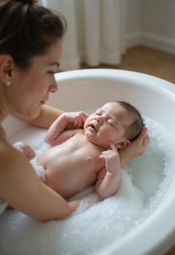 What to Expect in Your Baby's First 24 Hours: A Must-Read for New Parents! - 6. Bath Time: The First Wash