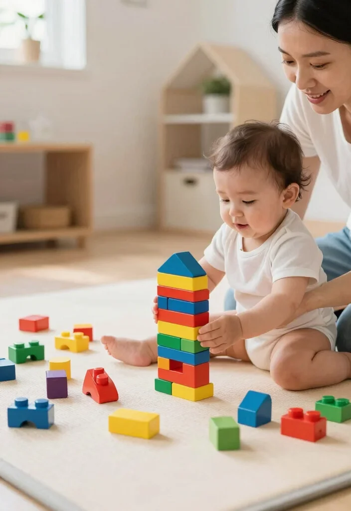 10 Creative Activities That'll Supercharge Your Baby's Cognitive Growth (You Won't Believe #7!) - 6. Building Blocks: The Joy of Construction
