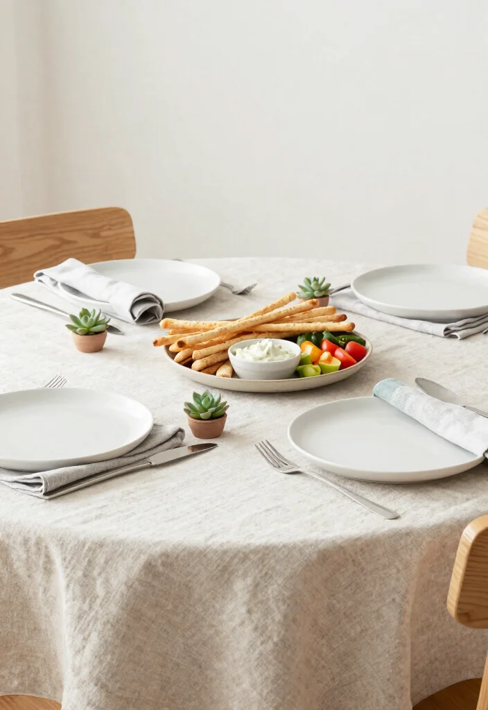 10 Cultural Baby-Friendly Tabletop Themes That Celebrate Heritage and Joy! - 4. Scandinavian Simplicity 1