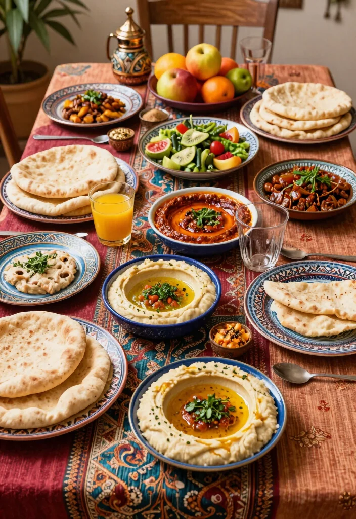 10 Cultural Baby-Friendly Tabletop Themes That Celebrate Heritage and Joy! - 9. Middle Eastern Flavors 1