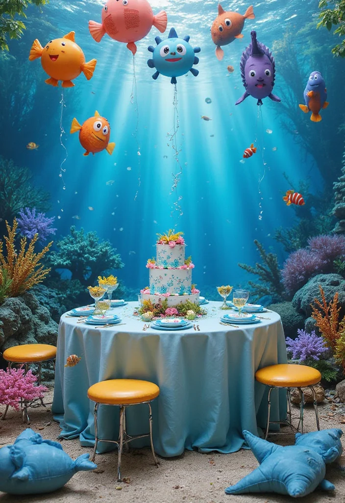 10 Cutest First Birthday Themes for Girls That Will Melt Your Heart! - 4. Under the Sea